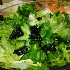 レタスの韓国サラダ